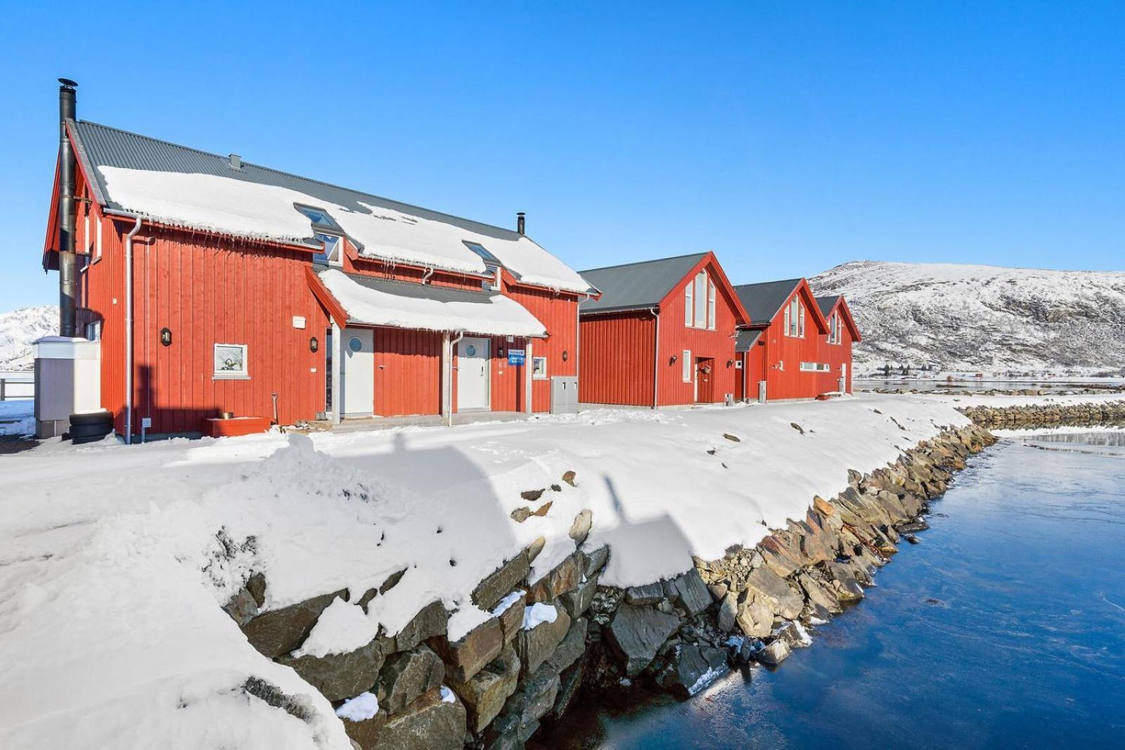 Gravdal  Nappstraumen Seafront Cabin, Lilleeid 68 מראה חיצוני תמונה