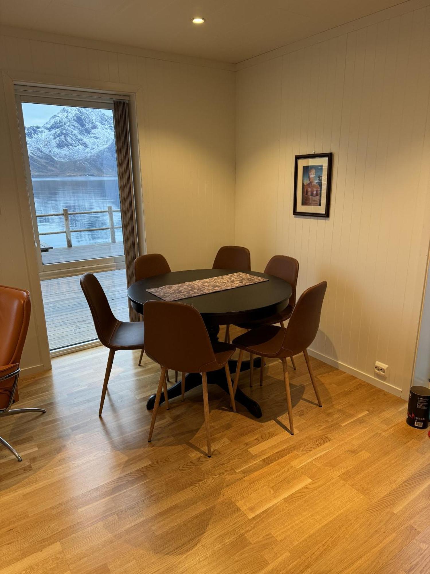 Gravdal  Nappstraumen Seafront Cabin, Lilleeid 68 מראה חיצוני תמונה