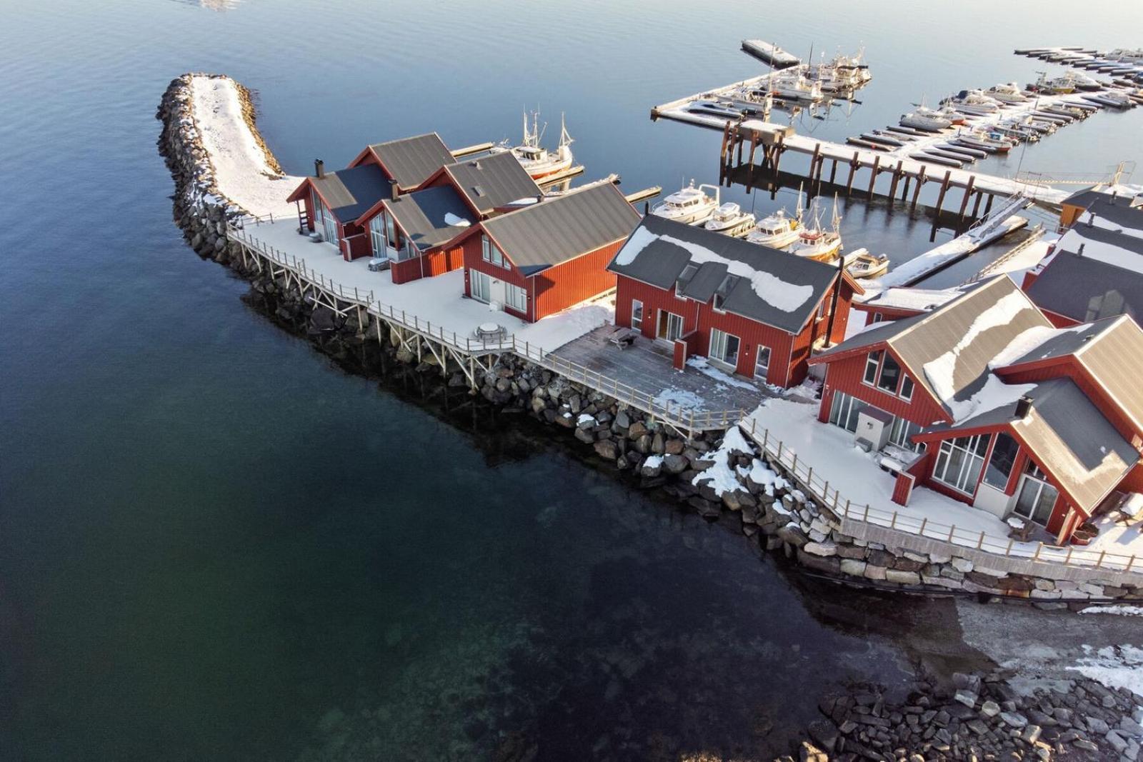 Gravdal  Nappstraumen Seafront Cabin, Lilleeid 68 מראה חיצוני תמונה